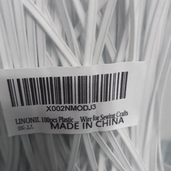 Plastic Wire For Sewing Crafts 2 Packs with 100 in each pack - Picture 5 of 6